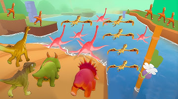 Dino Shifting 🏃‍♂️🚗🚲🚦All Levels Gameplay Walkthrough Android,ios Max Level 35