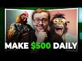 How to make money online with ai art