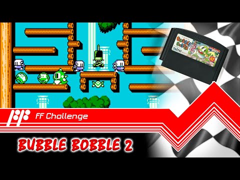 Bubble Bobble 2 - FF Challenge. Прохождение всех игр Famicom.