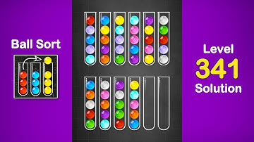 Ball Sort Puzzle Solution Level 341