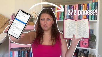 random number generator chooses how many pages i read for a week!! 📚💌 spoiler free reading vlog