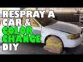 Respray a car and color change DIY