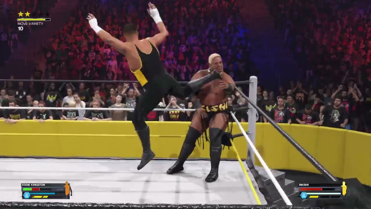WWE 2K24 FWA Eddie Kingston vs Rikishi # 2