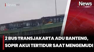 Download lagu [FULL] 2 Bus Transjakarta Adu Banteng, Sopir Akui Tertidur saat Mengemudi | iNews Sore 23/2