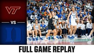 Virginia Tech vs. Duke Full Game Replay | 2023 Ally ACC Women’s Basketball Tournament