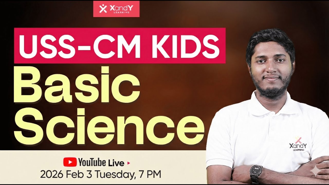 USS CM KIDS | BASIC SCIENCE  | VERY IMPORTANT QUESTIONS | XandY USS