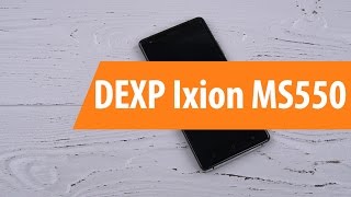 Распаковка DEXP ixion MS550  / Unboxing DEXP ixion MS550