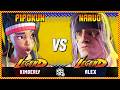SF6 ⭐ PIPOKUN (Kimberly) vs NARUO (Alex) ⭐ High Level SF6 Gameplay