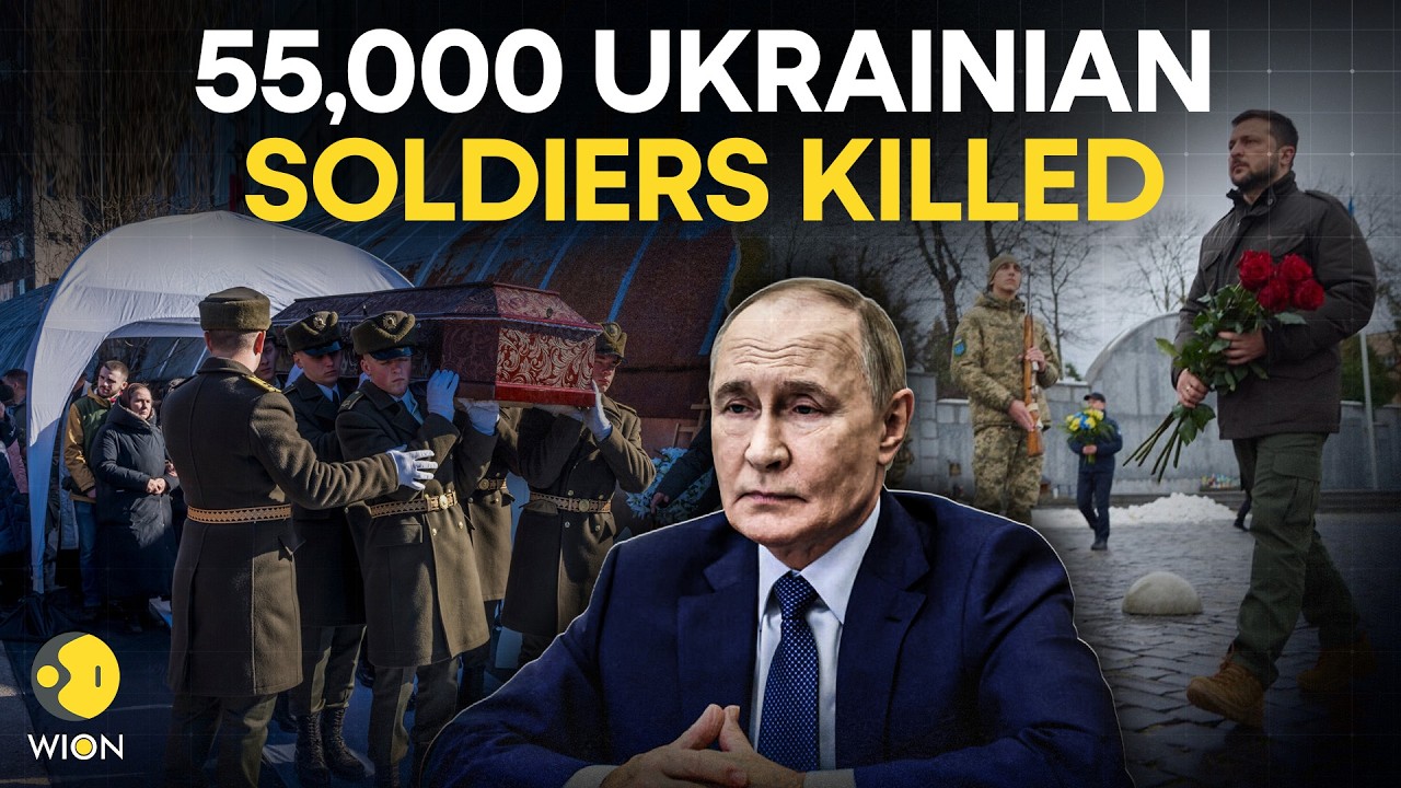 Russia-Ukraine War LIVE: 55,000 Ukrainian Soldiers Killed in War With Russia, Zelensky Says | WION