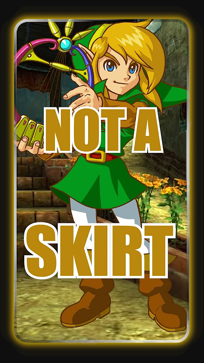 Why does Link wear a skirt? #zelda #nintendo #switch2 #gaming #totk