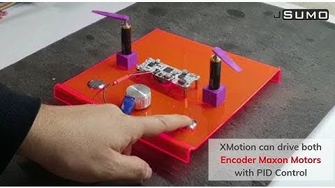 XMotion Back in Stocks // Driving 2 x Encoder Maxon Motors