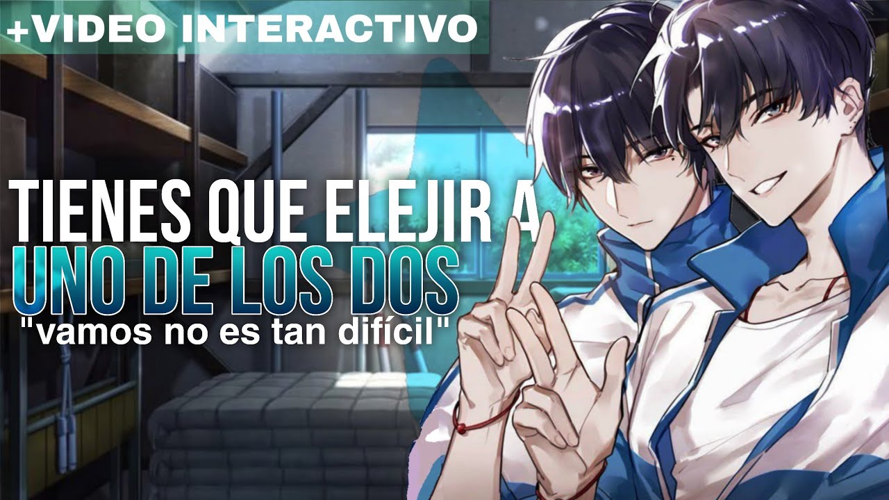 TIENES QUE ELEJIR A UNO DE NOSOTROS DOS 💙 ASMR ROLEPLAY INTERACTIVO