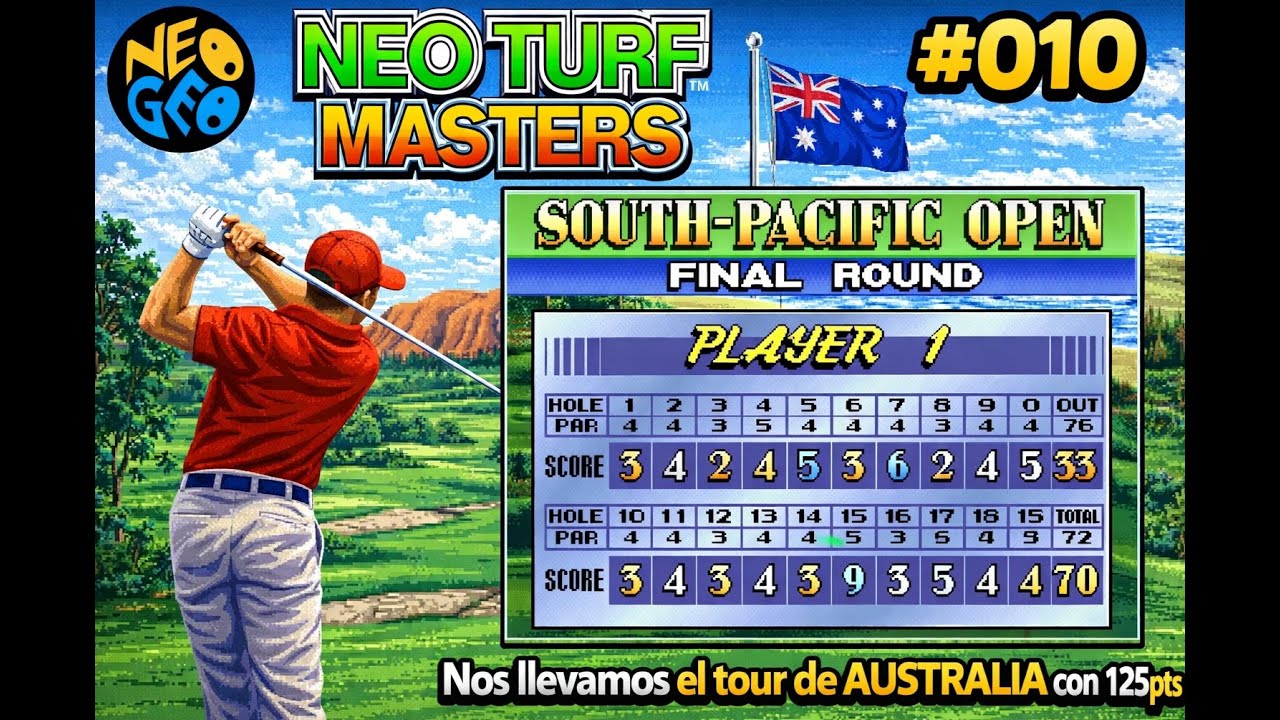 [NEOGEO] ⛳ Neo Turf Masters - v.010 - [25pts] [Australia] ESPECIAL 125 PESETAS