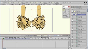 Switch Layers in Anime Studio Pro 11