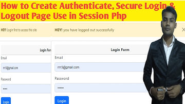 How to Authenticate User in Php|| Secure Login & Logout With Authenticate in Php|| Use Php Code||