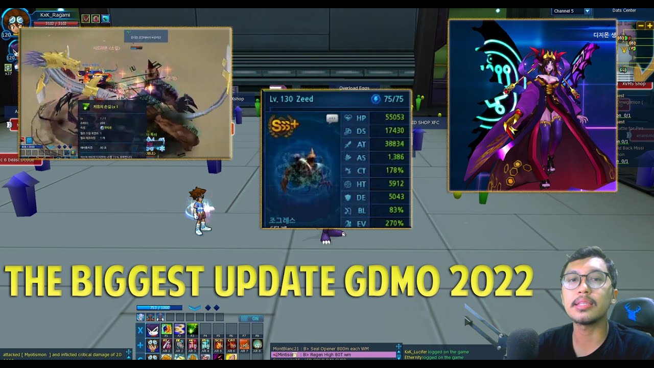 digimonmasteronline  New Update  UPCOMING MASSIVE UPDATE GDMO IN 2022 - DIGIMON MASTER ONLINE