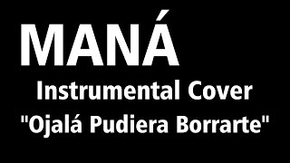 Video thumbnail of "Maná Instrumental Cover - Ojalá Pudiera Borrarte"