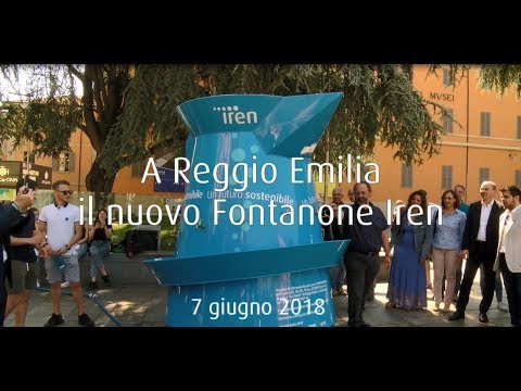 A Reggio Emilia il Fontanone di Iren