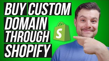 How to Buy a Custom Shopify domain Through Shopify 2023