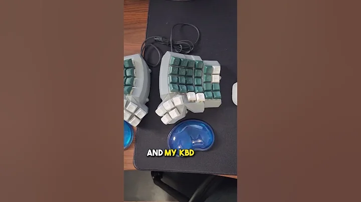 I'm obsessed with ergo keyboards - DayDayNews