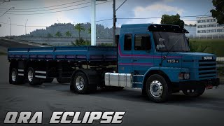 TROCANDO AS RODAS DO 113 + UM FRETE ETS 2