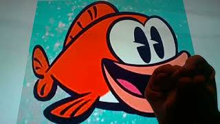 Horacio the handsnake - Gubbles the goldfish
