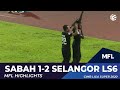 SABAH 1-2 SELANGOR LS6 | MFL HIGHLIGHTS 2020