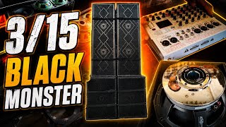 3/15 Black Monster Setup Selling In Gajol || 2400 Watt Bass Speaker || Full Sound Testing By Psound 