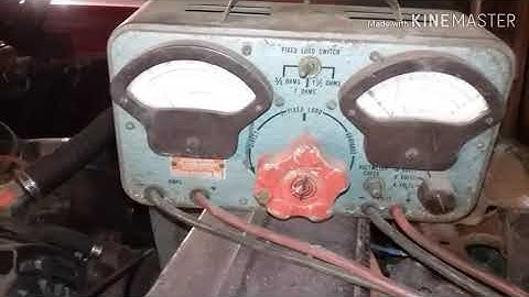 Vintage SUN volt & amp tester