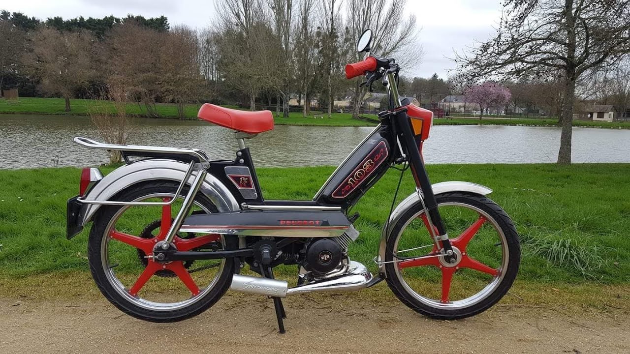 Peugeot 103 велосипед