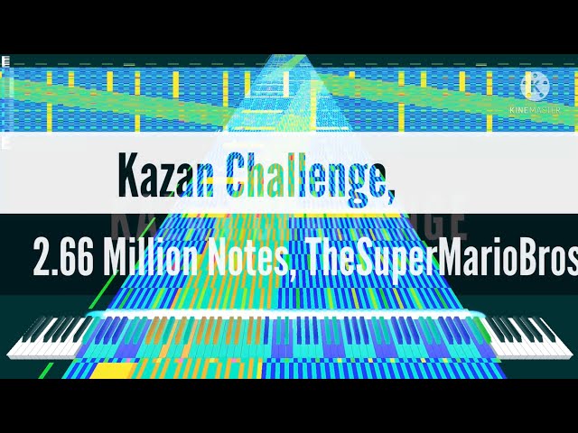 [Black Midi] Kazan Challenge, 2.66 Million Notes, TheSuperMarioBros2. class=