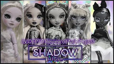 The SECRETS of Shadow High: REVIEW of *All 5* Girl...