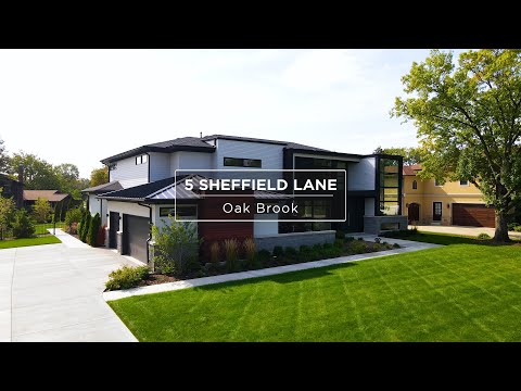 5 SHEFFIELD Lane, Oak Brook, IL home video tour