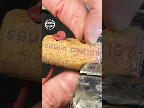 Wine cork and a rubber band! #shorts #lifehacks