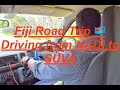 4k.sd fiji road trip  driving from nadi to suva on the island of viti levu fiji  may 2024