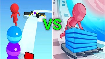 Stack Colors VS Stack Rider - All Levels Gameplay walkthrough Android iOS 