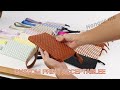 PU Woven Checkered Clutch Bag