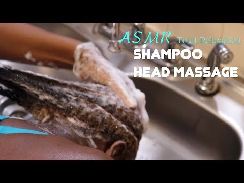 ASMR WASHING HAIR Routine Shampoo MASSAGE