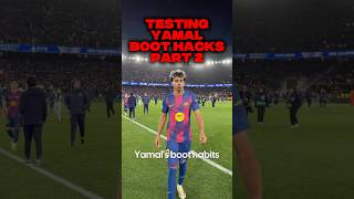 Boots in the Freezer? - Testing Yamal Boot Hacks #lamineyamal #footballboots #soccercleats