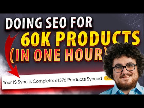 Doing SEO for 60,000 Products and Categories with Python & Claude 3.5 Sonnet Episode cover
