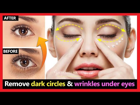 Brighter eyes quickly! Remove dark circles under eyes & wrinkles under eyes naturally | Eyes massage