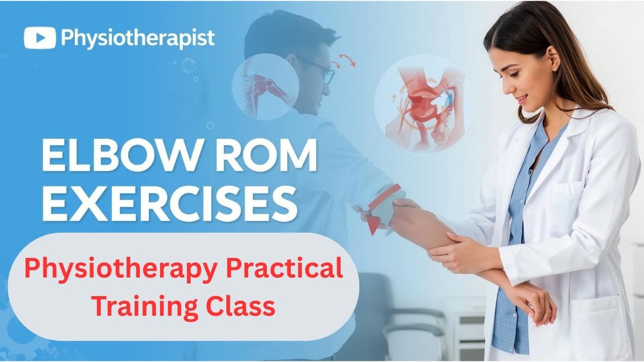P Rom Exercise Elbow Range of Motion (ROM) Exercises - YouTube