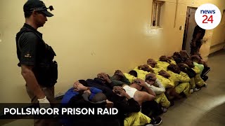WATCH New correctional facility recruits raid Pollsmoor prison cells