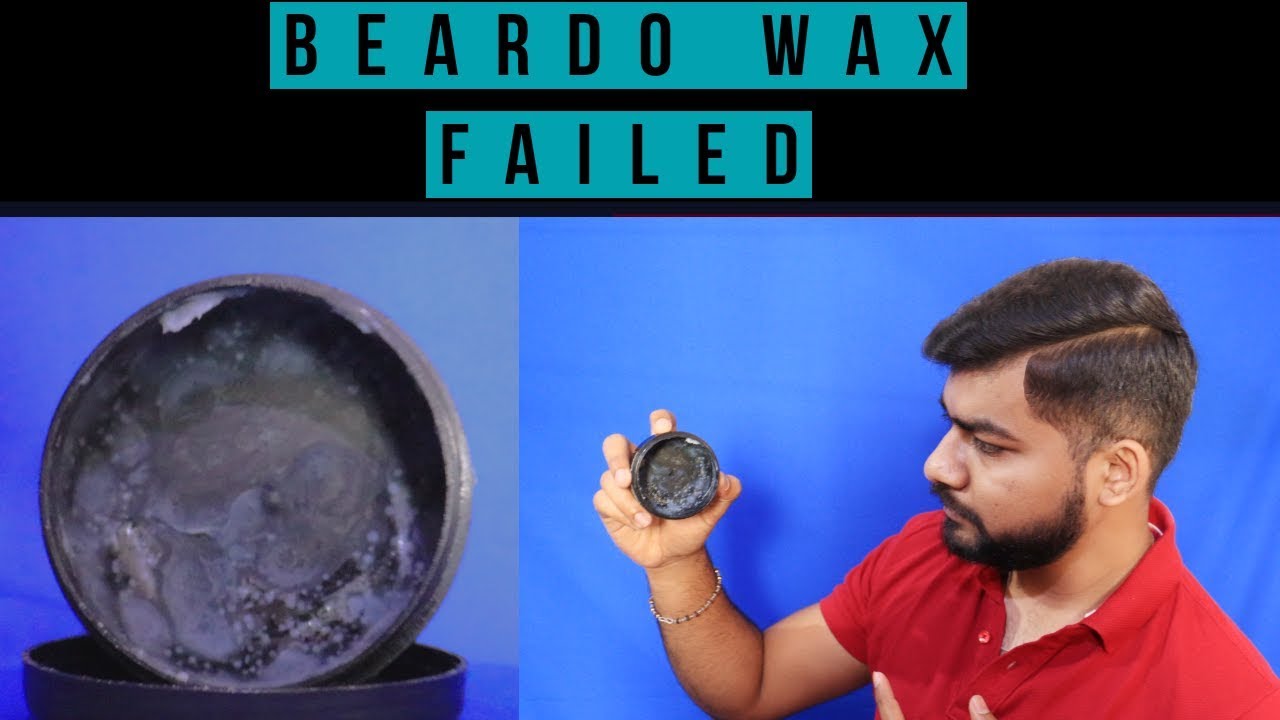 Product rereview Beardo Hair wax Hair Wax Failed Harsh Patel