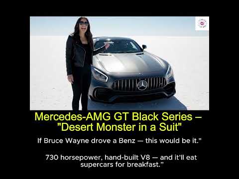 Mercedes AMG GT Black Series – Desert Monster in a Suit #automobile
