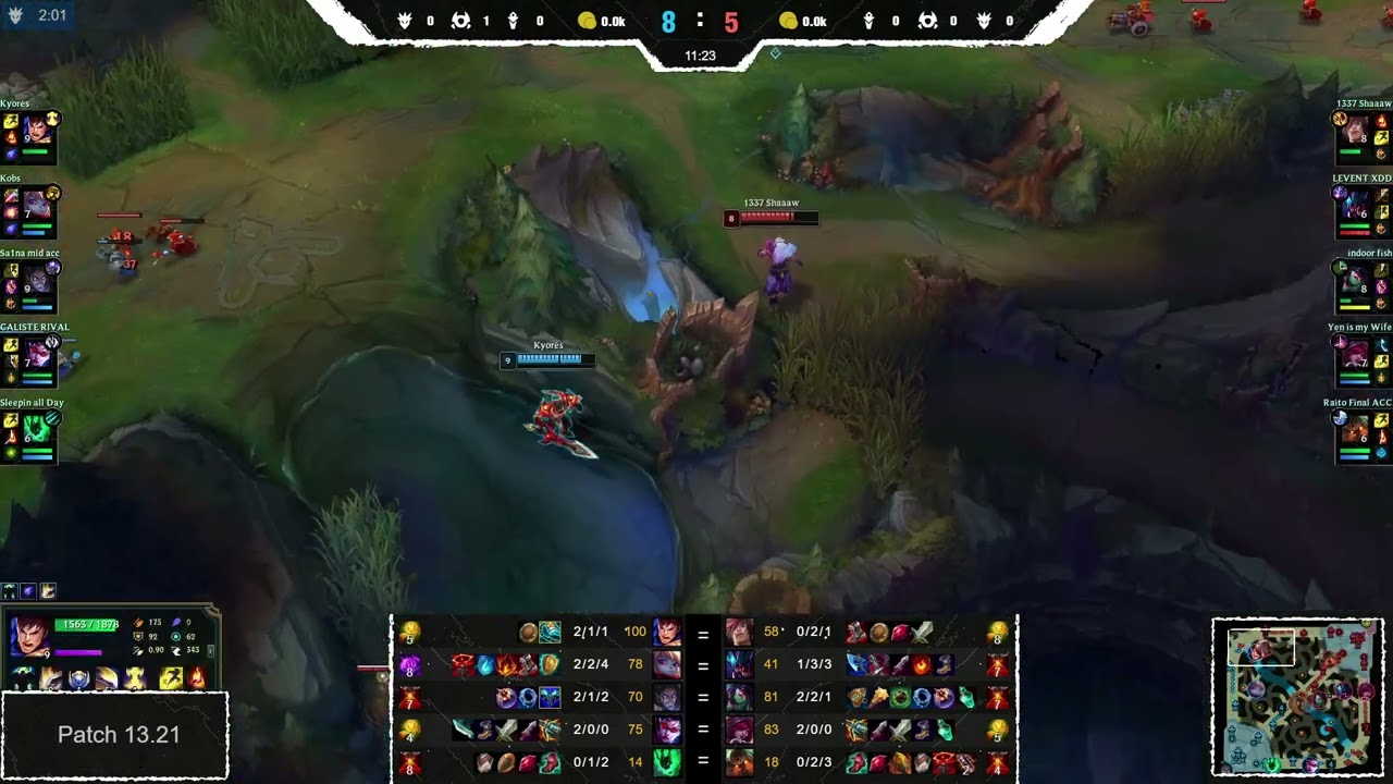 🔹Sleepin all Day🔹Ko -VS- 🔸[IW] Kofte - LoL Ranked Replay