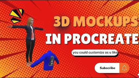Mastering 3D Mockups: Transforming Designs from Flat to Fabulous in Minutes! | Procreate tutorial