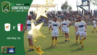 CYPRUS v MALTA - RUGBY EUROPE CONFERENCE 2023-2024