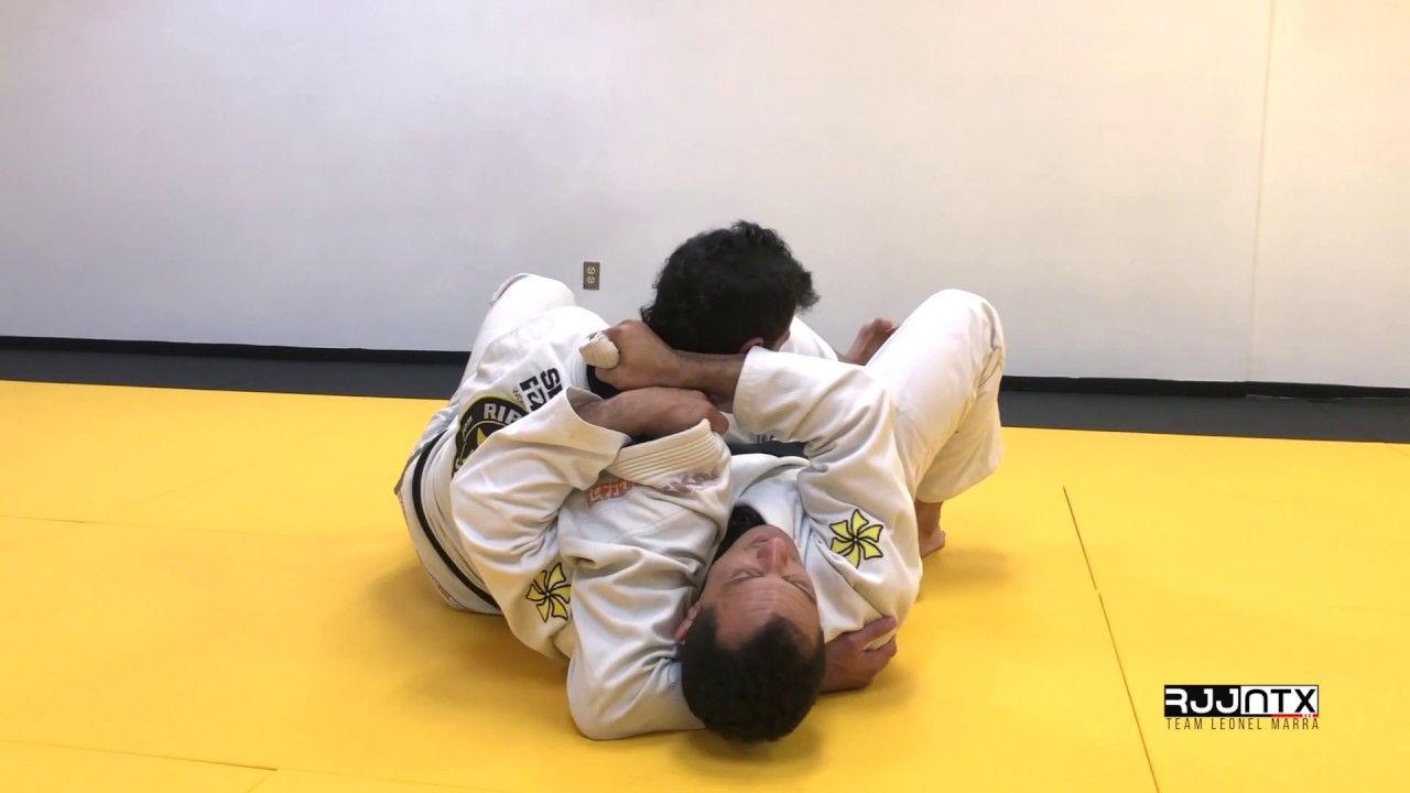 Reverse Half Guard - Sweep and submission using the lapel -   Six Blades Jiu-jitsu Fort Worth