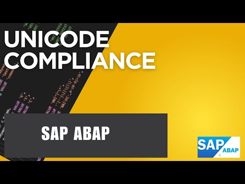30 - Unicode Compliance | Unicode | ABAP Multi language support | ABAP in Hindi